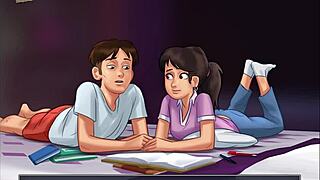 in summertime saga 143, the story unfolds with erotic adventures