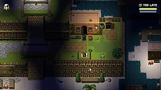 Hey, check this sexy farmer exposing herself outdoors!