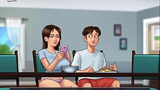 in summertime saga 143, the story unfolds with erotic adventures