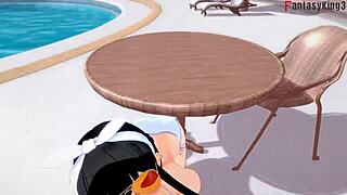 Why Is Yor Forger Having Bikini Pool Sex in POV Fantasy?