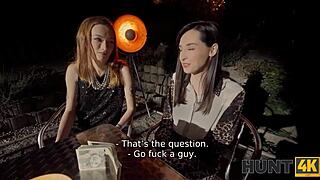 Gay Man Shocks Redhead Girlfriend And Friend With Bold Fucking