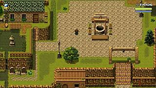 Hey, check this sexy farmer exposing herself outdoors!