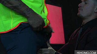 hey, watch this submissive gay toy get pounded by huge cock