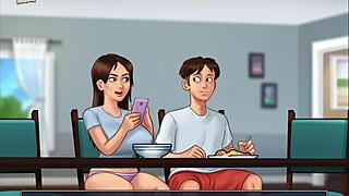 in summertime saga 143, the story unfolds with erotic adventures