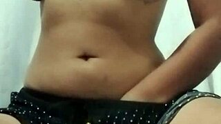 Brazilian cutie's solo session with self-pleasure and pride