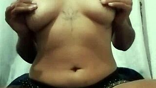 Brazilian cutie's solo session with self-pleasure and pride