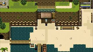 lost lagoon harem game ep 4 shows sexy nurse examining male