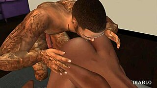 Ole Black Majic Delivers Intense Hentai Action with Ebony Flair