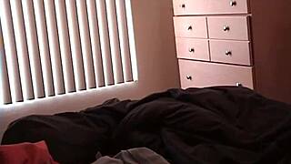 Teen slut, uh, sucks tutor off on hidden cam, ya know!