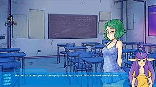 how does Night Lessons 5 humiliate with big boobs?