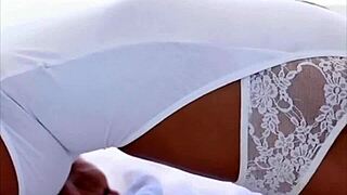 latina anal orgasm with monster cock?