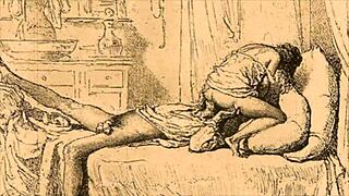 Vintage Erotic Illustration Captures Timeless Desire