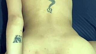 My friend took me hard in the ass. It hurt but his hot cum felt wild inside!