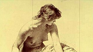 Vintage Erotic Illustration Captures Timeless Desire