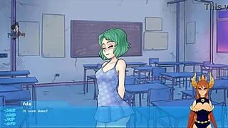 how does Night Lessons 5 humiliate with big boobs?