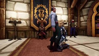 hey, wanna see wild sex in the throne room with warcraft parody?