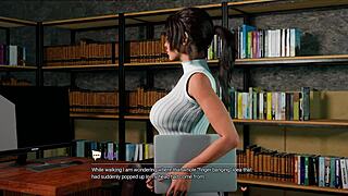 Lara Croft's lust path with monster cock and big tits