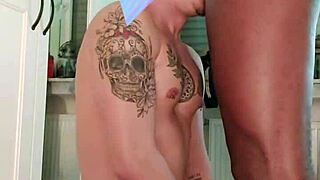 Interracial Gay Sucking Black Cock Until Milk Comes Out