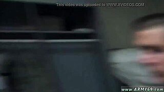 Army Men Engage In Nude Hazing, Showering, And Intense Fucking Sessions