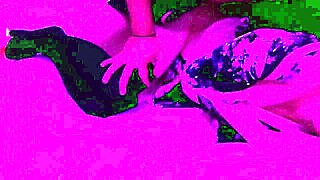 Petite girlfriend in kimono cosplay gets drilled from front to back on bed