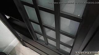 College teen squirts hard as suspended step sis in POV action. Blonde babe shocks with intense release.