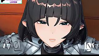 Beautiful woman with a big ass gets fucked by a futanari in this Genshin Impact hentai