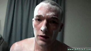 Army Men Engage In Nude Hazing, Showering, And Intense Fucking Sessions