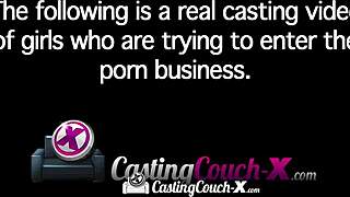 Alex Tanner Bent Over In Doggystyle Casting With Small Tits