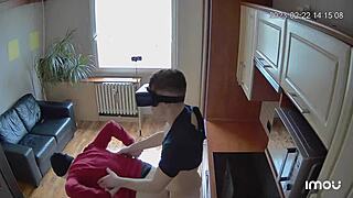 Scoout007 - I’m overwhelmed watching Bican screw hard on the kitchen counter. It’s raw and intense!