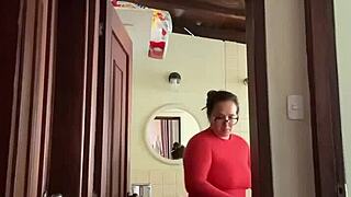 Neighbor In Bathroom