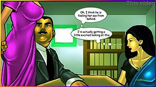 Savita Bhabhi episode 8: The Interview - Indian 3D Porn Comics
