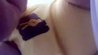 hot close up anal play with massive dildos