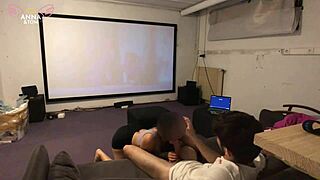 Stepsiblings bang hard during Disney movie, calling it family bonding