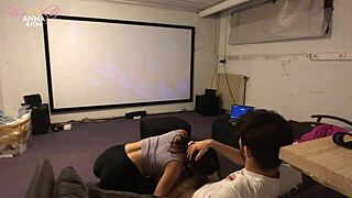 Stepsiblings bang hard during Disney movie, calling it family bonding