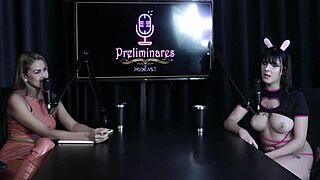 yummi paradise shows moan and tattoos in sheer red