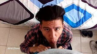 i can’t resist giving this amazing blowjob in spanish