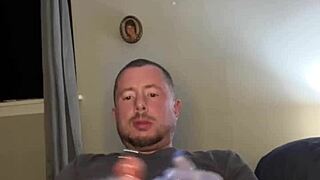 flexible guy uses plug for hardcore masturbation