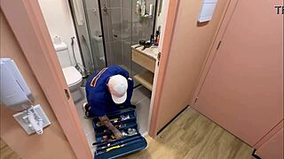 Man, that building tech’s monster cock blew my mind today!