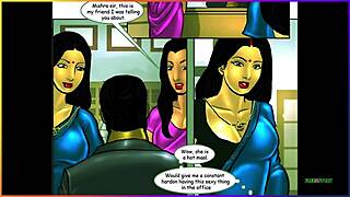 Savita Bhabhi episode 8: The Interview - Indian 3D Porn Comics