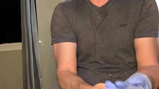 flexible guy uses plug for hardcore masturbation