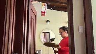 Neighbor In Bathroom