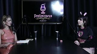 yummi paradise shows moan and tattoos in sheer red