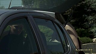 They teamed up to share her husband for intense anal pounding