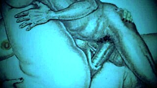 vintage erotic drawings come to life in retro anime style