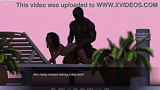 Husband serves his wife after being creampied by friends