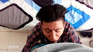 i can’t resist giving this amazing blowjob in spanish