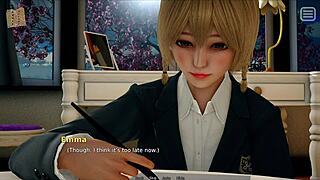 my bully turns lover in steamy hentai game episode 64