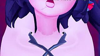 Jane in swimsuit gets wild in 3D cartoon hentai action!