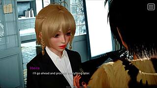 my bully turns lover in steamy hentai game episode 64