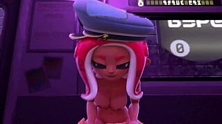 Holy Shit! Fat Curvy Agent 8 in Wild Splatoon Hentai with Big Tits Bouncing Hard!